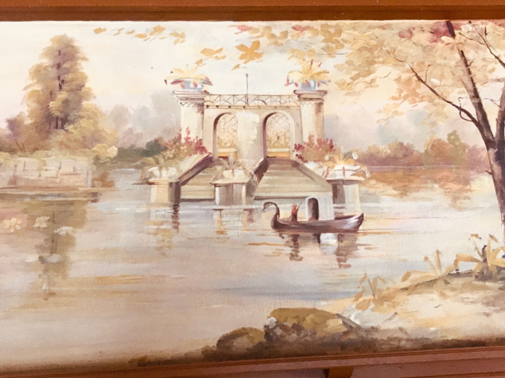 Mural in Porter-Thomsen house